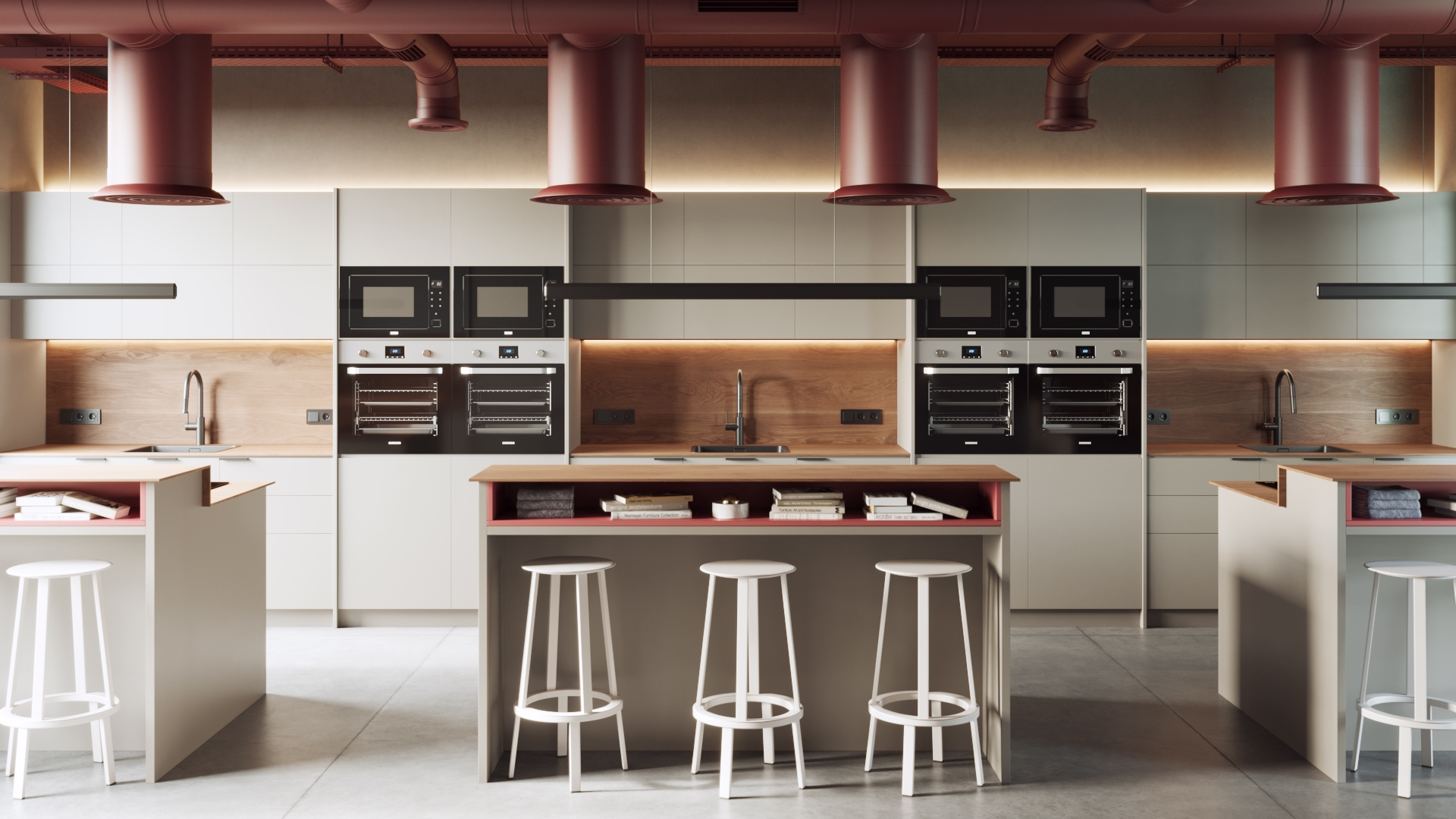 Una cocina moderna